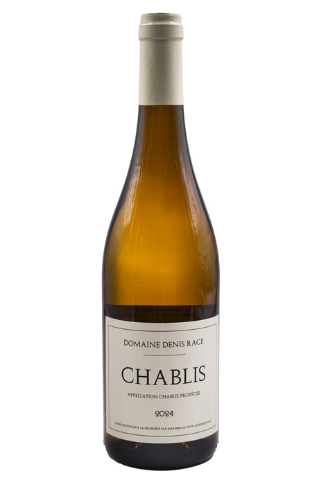 Bottle of Denis Race Chablis 2024-White Wine-Flatiron SF