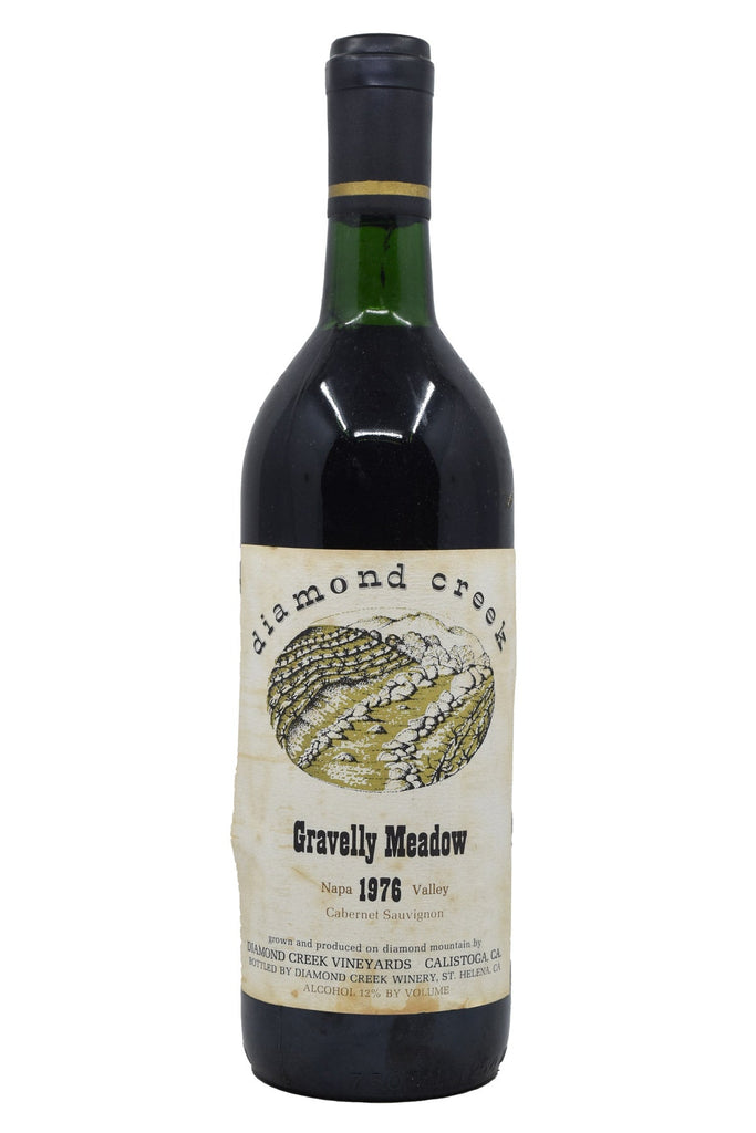 Bottle of Diamond Creek Napa Valley Cabernet Sauvignon Gravelly Meadow 1976-Red Wine-Flatiron SF