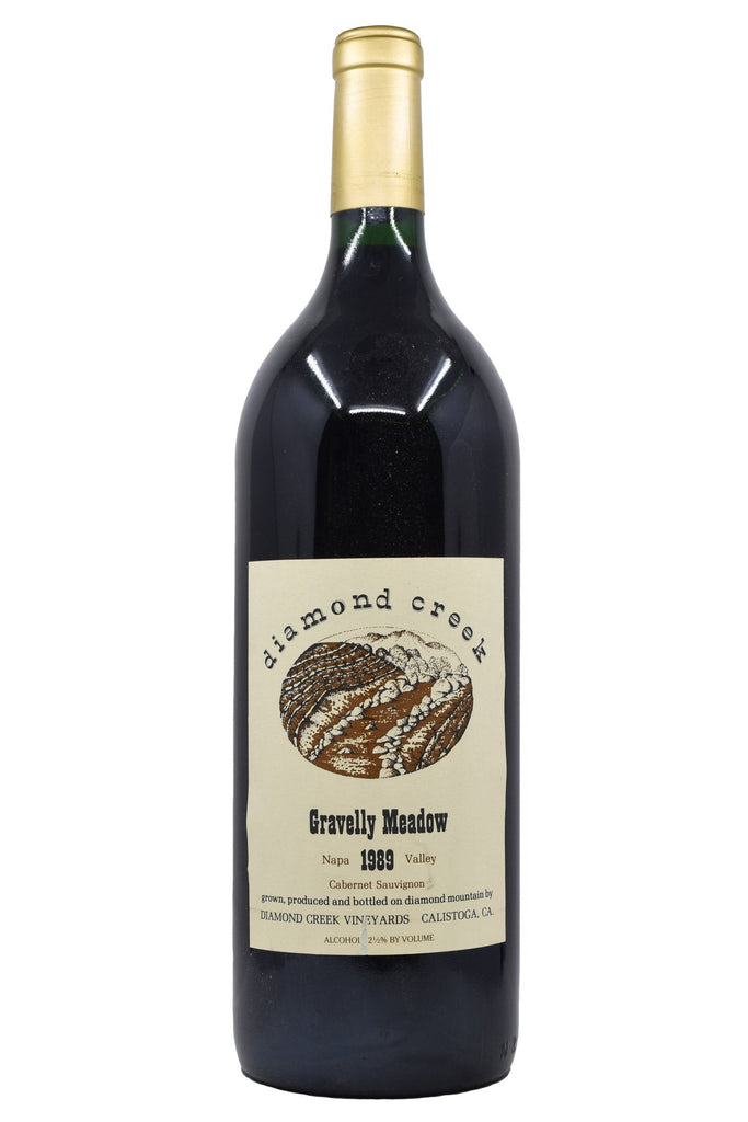 Bottle of Diamond Creek Napa Valley Cabernet Sauvignon Gravelly Meadow 1989 (1.5L)-Red Wine-Flatiron SF