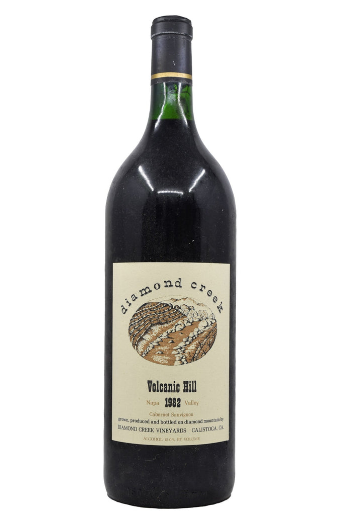 Bottle of Diamond Creek Napa Valley Cabernet Sauvignon Volcanic Hill 1982 (1.5L)-Red Wine-Flatiron SF