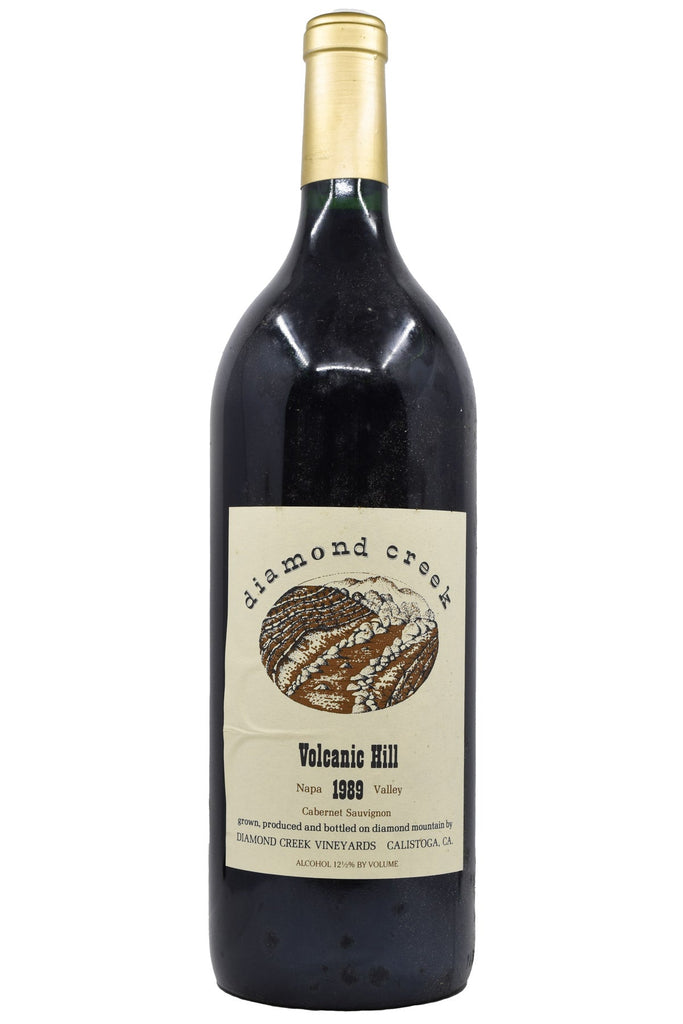 Bottle of Diamond Creek Napa Valley Cabernet Sauvignon Volcanic Hill 1989 (1.5L)-Red Wine-Flatiron SF