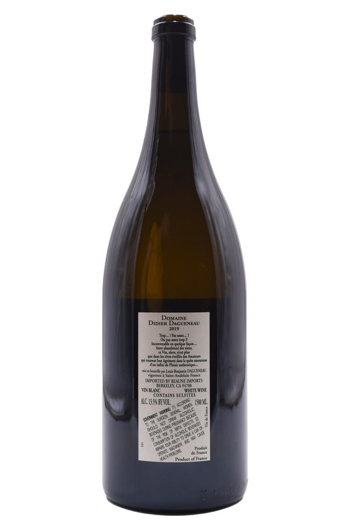 Bottle of Didier Dagueneau Buisson Renard 2019 (1.5L)-White Wine-Flatiron SF