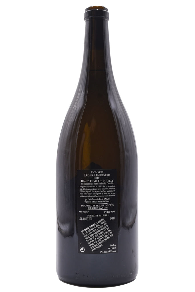 Bottle of Didier Dagueneau Pouilly Fume Silex 2016 (1.5L)-White Wine-Flatiron SF