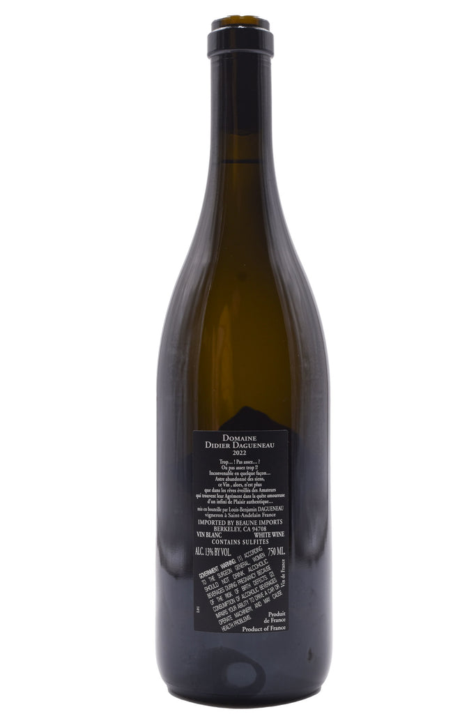 Bottle of Didier Dagueneau Pouilly Fume Silex 2022-White Wine-Flatiron SF