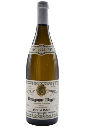 Bottle of Didier Fornerol Bourgogne Aligote 2023-White Wine-Flatiron SF