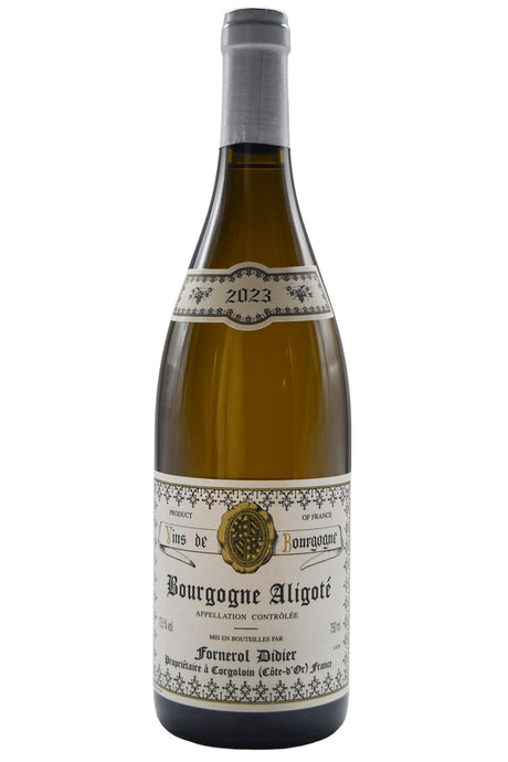 Bottle of Didier Fornerol Bourgogne Aligote 2023-White Wine-Flatiron SF
