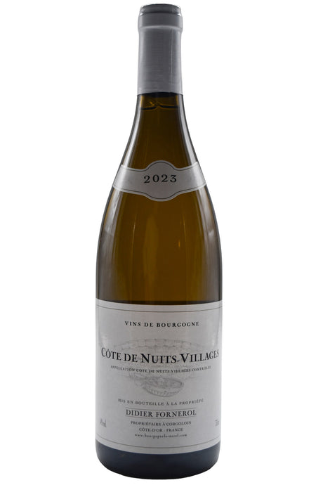 Bottle of Didier Fornerol Cote de Nuits Villages Blanc 2023-White Wine-Flatiron SF