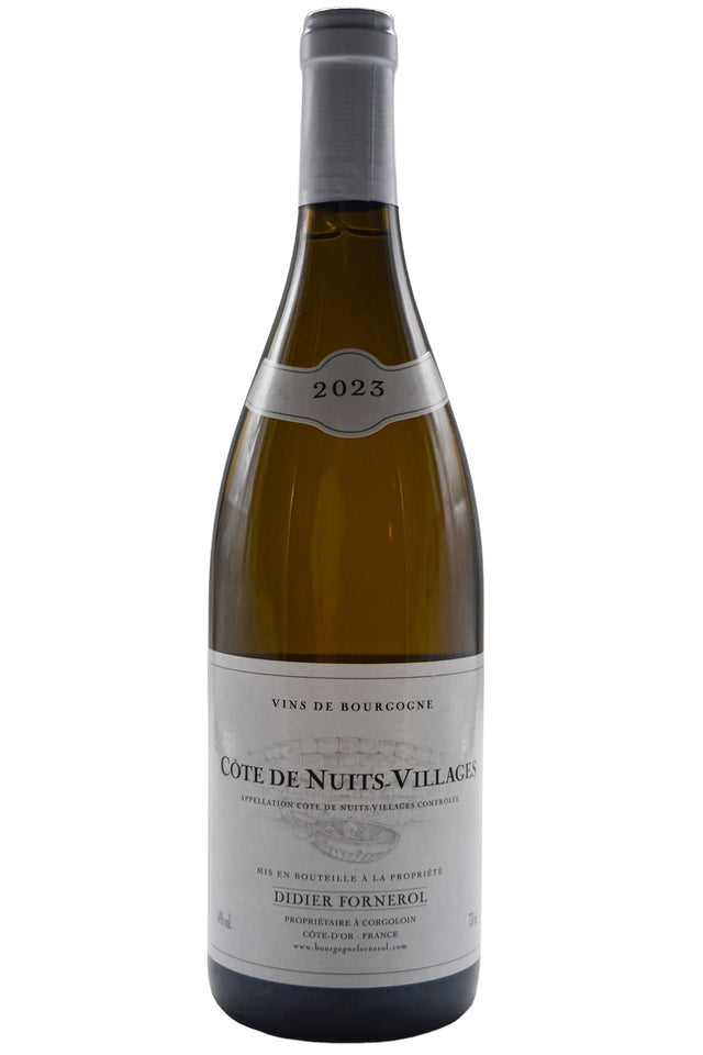 Bottle of Didier Fornerol Cote de Nuits Villages Blanc 2023-White Wine-Flatiron SF