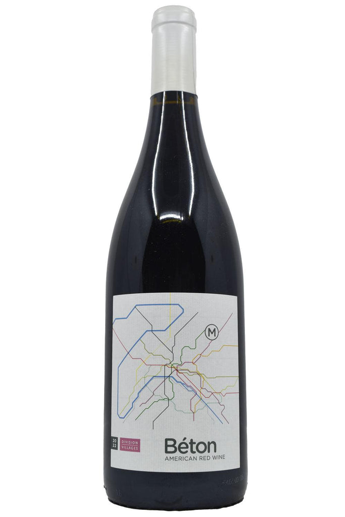 Bottle of Division Wine Co. Division-Villages Beton 2022-Red Wine-Flatiron SF