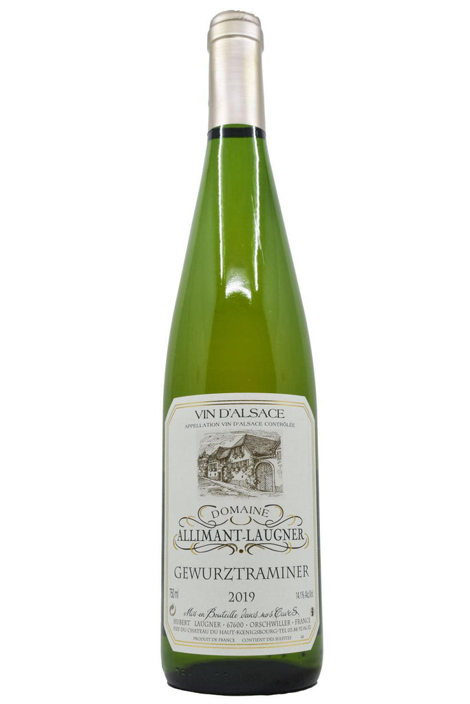 Bottle of Domaine Allimant-Laugner Gewurztraminer 2019-White Wine-Flatiron SF