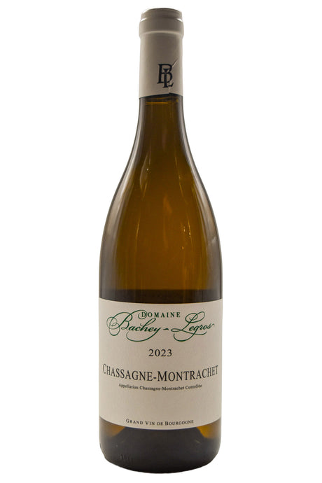 Bottle of Domaine Bachey-Legros Chassagne-Montrachet 2023-White Wine-Flatiron SF