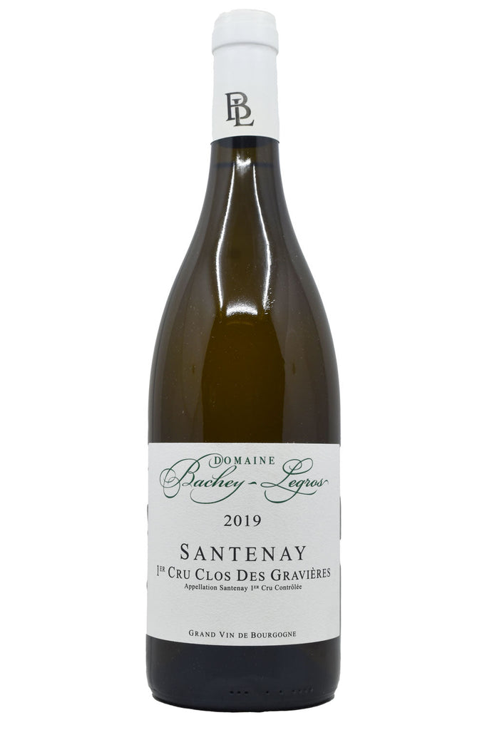Bottle of Domaine Bachey-Legros Santenay Blanc 1er Cru Clos des Gravieres 2019-White Wine-Flatiron SF
