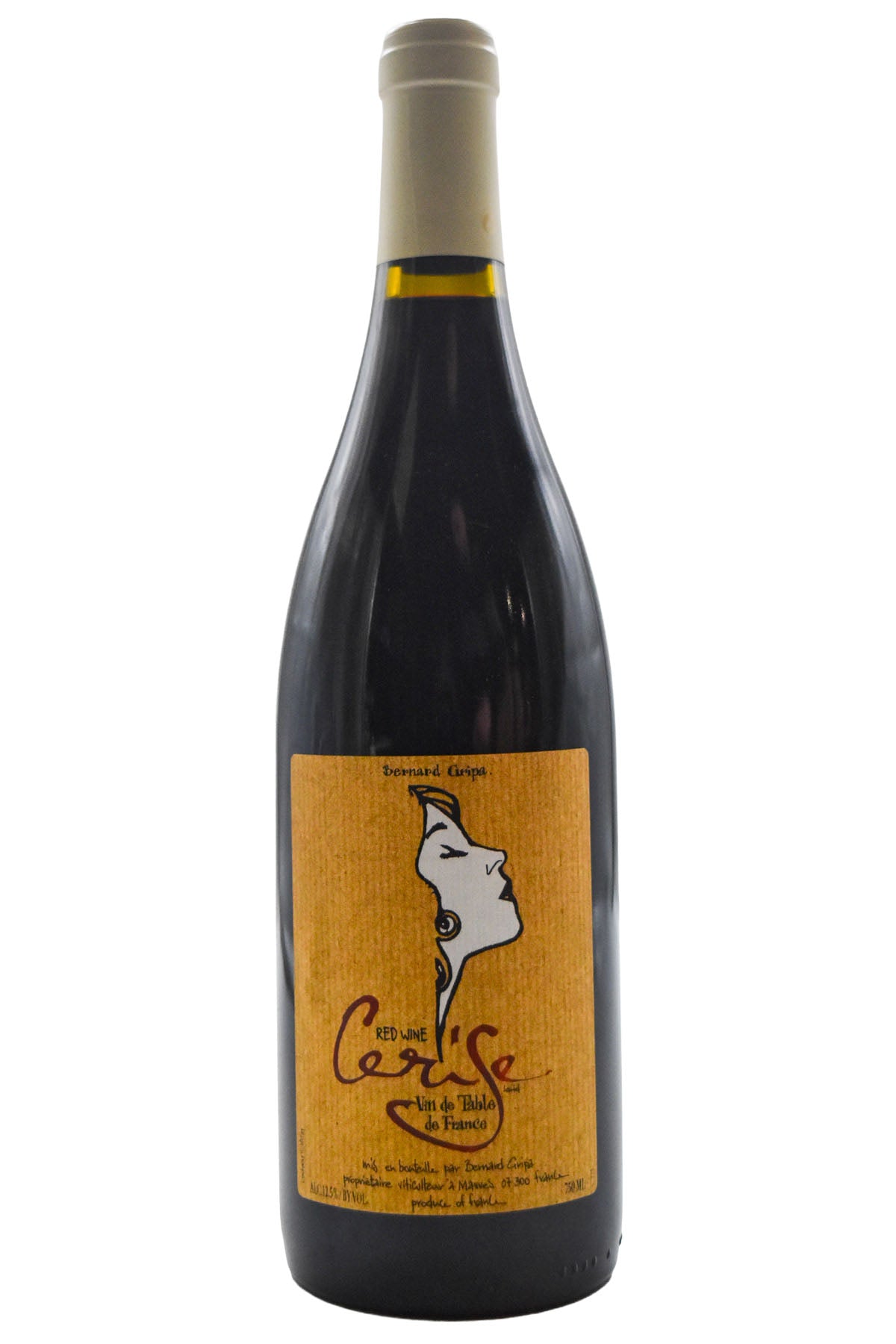 Bottle of Domaine Bernard Gripa VdF Cerise Rouge 2017-Red Wine-Flatiron SF