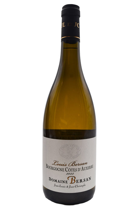 Bottle of Domaine Bersan Cotes d’Auxerre Blanc Louis Bersan 2022-White Wine-Flatiron SF