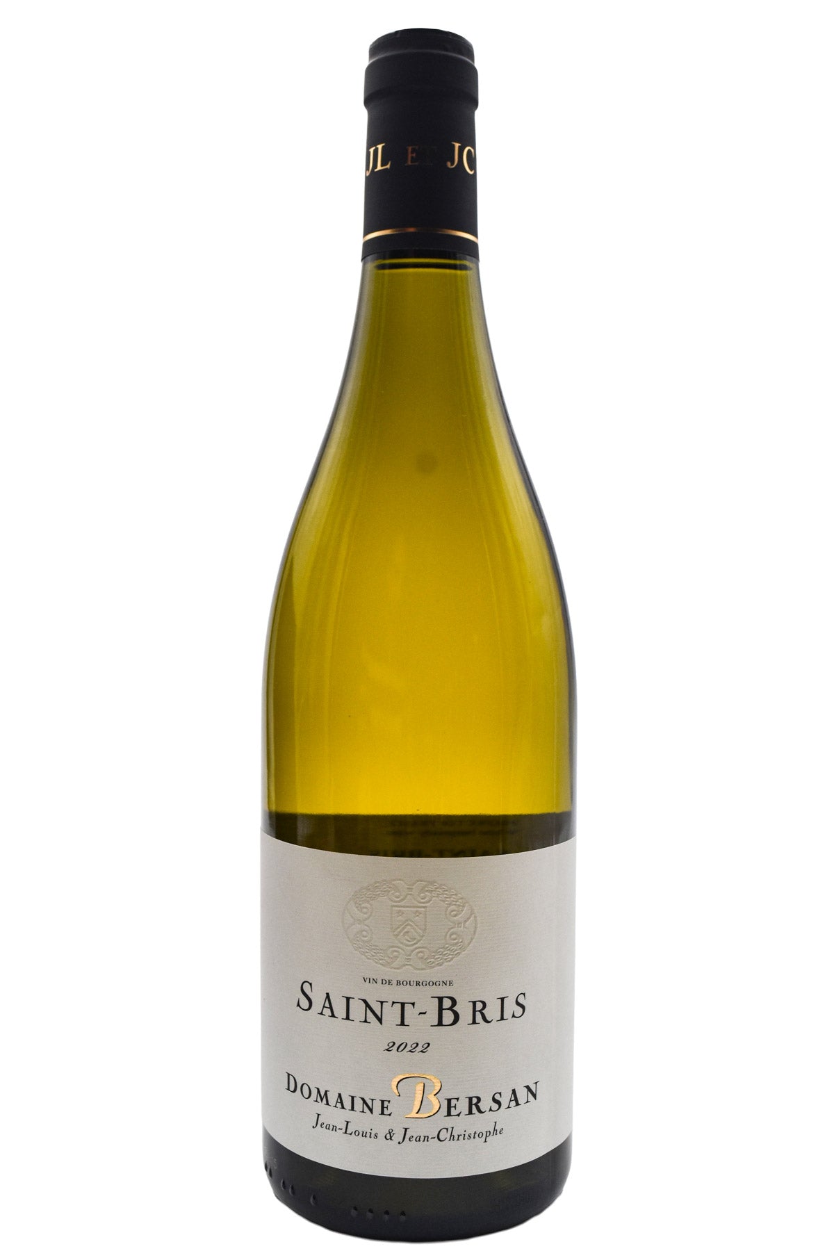 Bottle of Domaine Bersan Saint-Bris 2022-White Wine-Flatiron SF