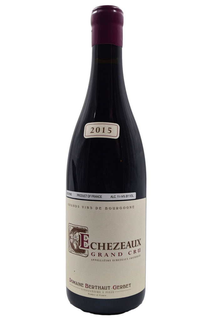 Bottle of Domaine Berthaut-Gerbet Echezeaux 2015 [NET]-Red Wine-Flatiron SF
