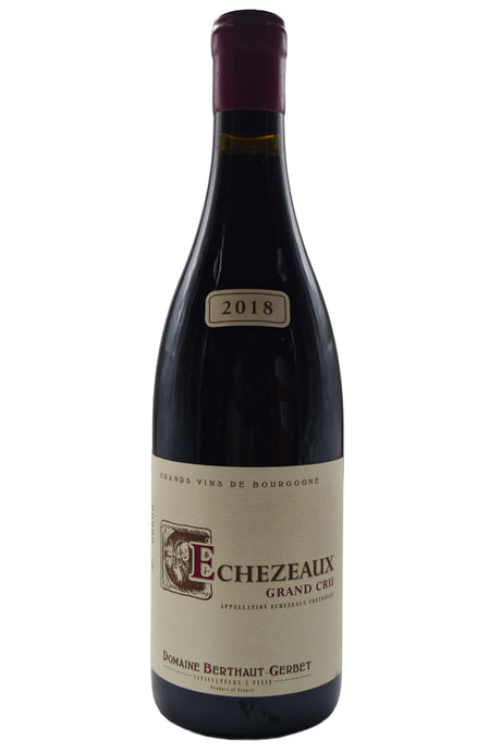 Bottle of Domaine Berthaut-Gerbet Echezeaux Grand Cru 2018 [NET]-Red Wine-Flatiron SF