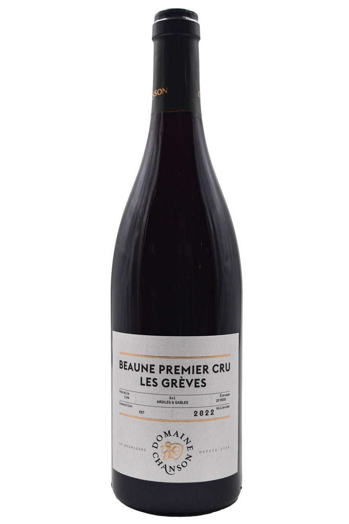 Bottle of Domaine Chanson Beaune 1er Cru Greves 2022-Red Wine-Flatiron SF