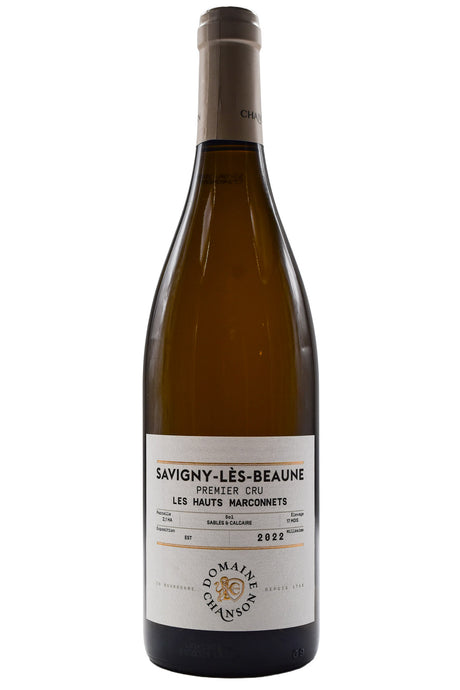 Bottle of Domaine Chanson Savigny-Les-Beaune 1er Cru Hauts Marconnets 2022-Red Wine-Flatiron SF