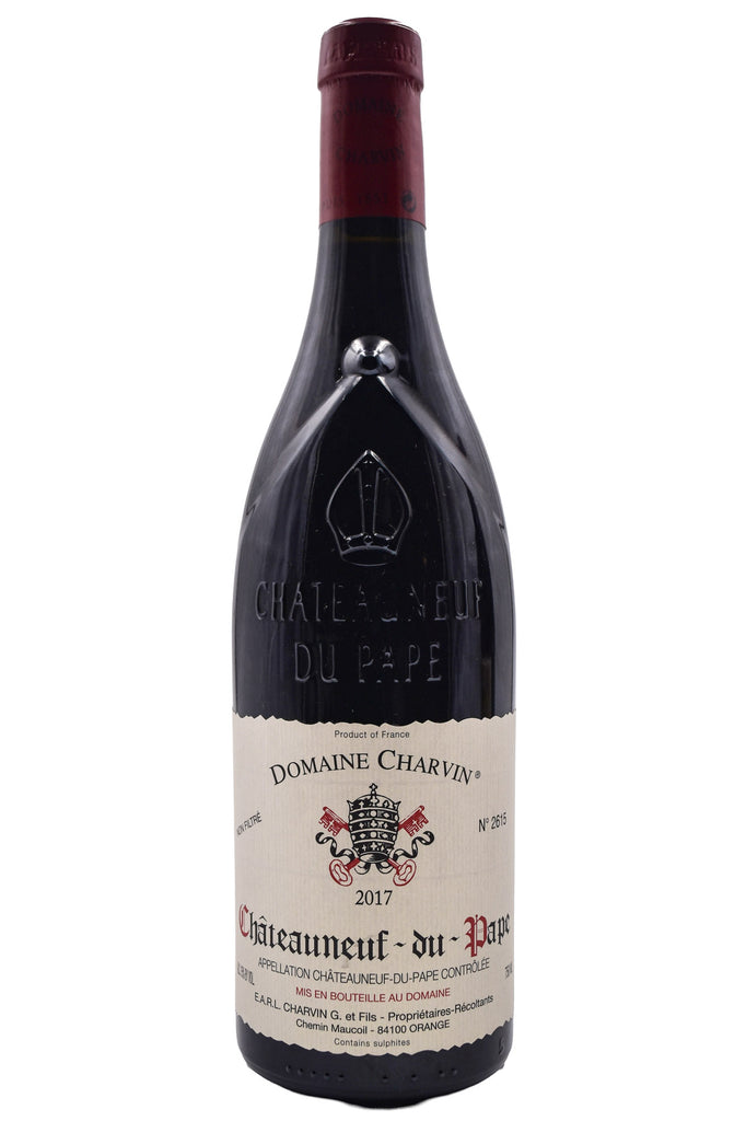 Bottle of Domaine Charvin Chateauneuf-Du-Pape 2017-Red Wine-Flatiron SF