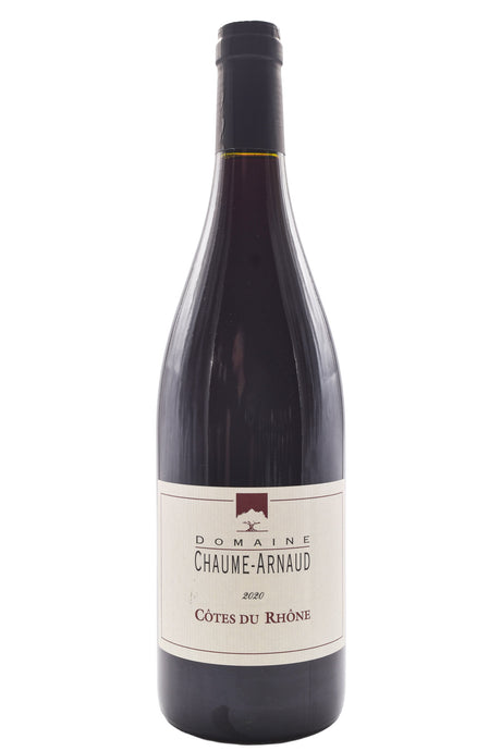 Bottle of Domaine Chaume-Arnaud Cotes-du-Rhone 2020-Red Wine-Flatiron SF