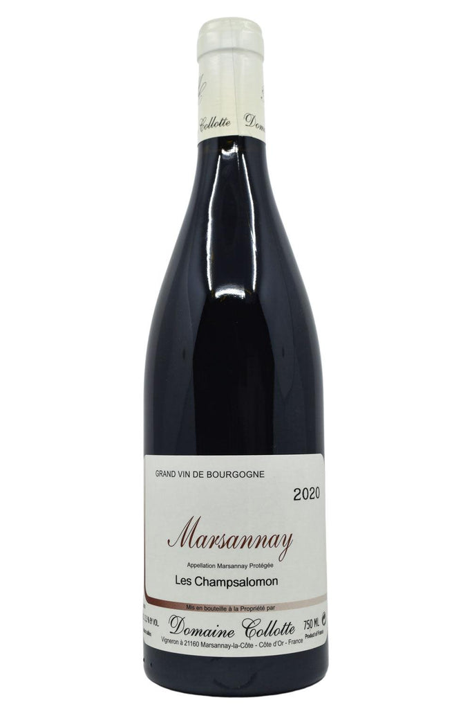 Bottle of Domaine Collotte Marsannay Les Champsalomon 2020-Red Wine-Flatiron SF