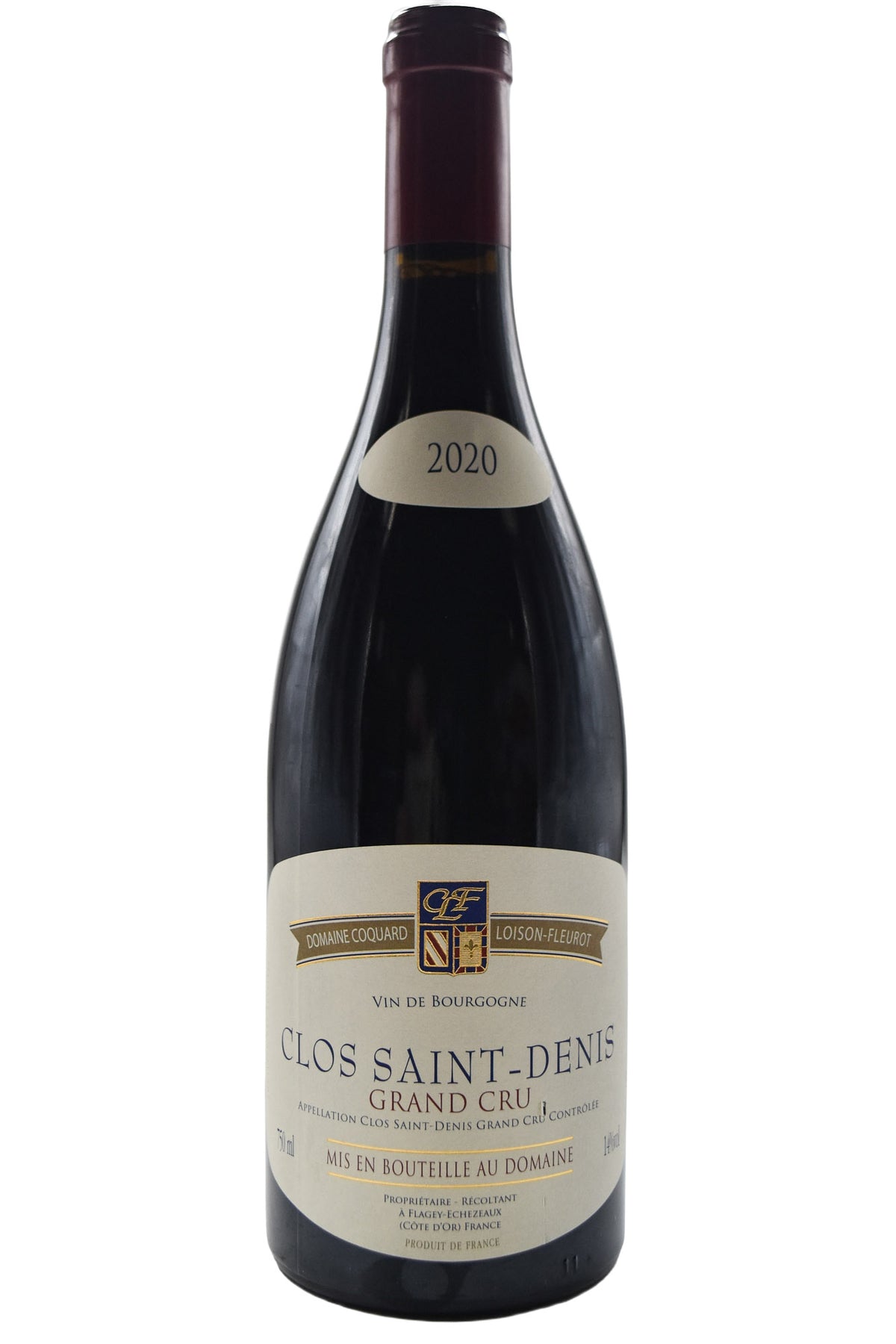Domaine Coquard Loison Fleurot Clos Saint Denis Grand Cru 2020 [NET ...