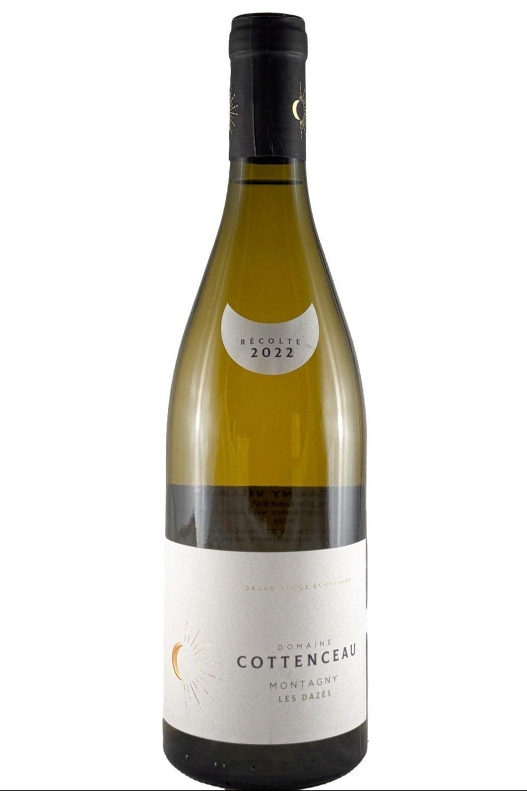 Bottle of Domaine Cottenceau Montagny Les Dazes 2022-White Wine-Flatiron SF