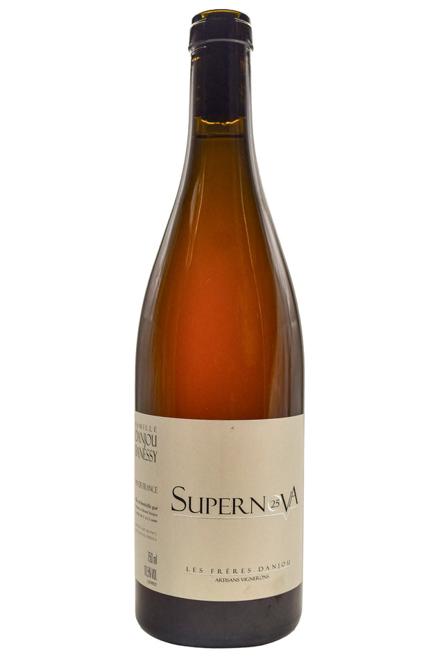 Bottle of Domaine Danjou-Banessy VdF Supernova Blanc 2025-Orange Wine-Flatiron SF