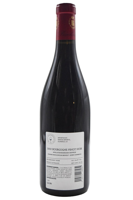 Bottle of Domaine Denis Bachelet Bourgogne Pinot Noir 2023-Red Wine-Flatiron SF