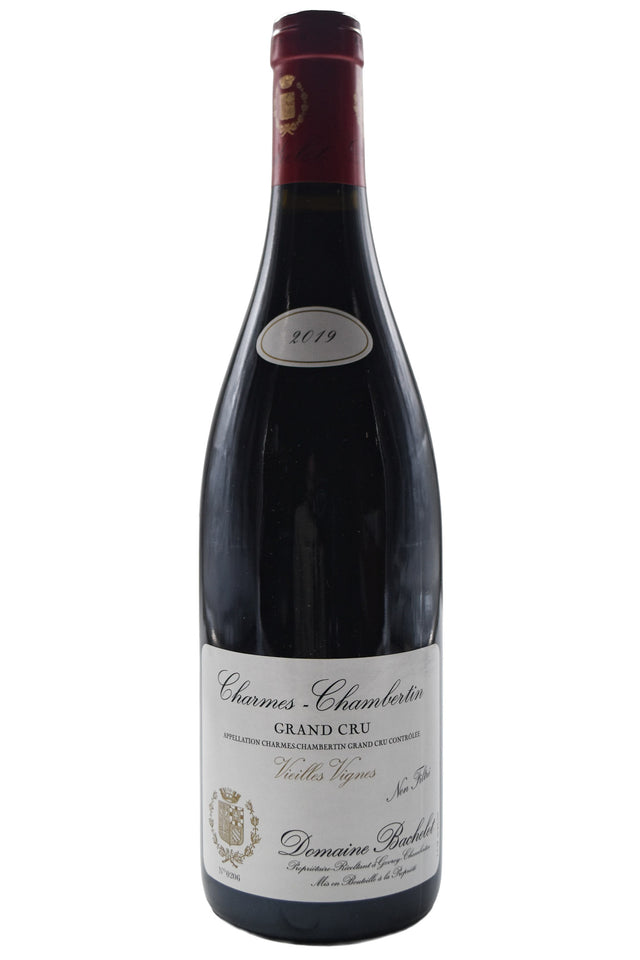Bottle of Domaine Denis Bachelet Charmes Chambertin Vieilles Vignes Grand Cru 2019 [NET]-Red Wine-Flatiron SF
