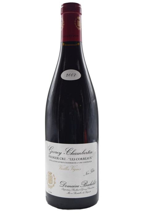 Bottle of Domaine Denis Bachelet Gevery Chambertin 1er Cru Les Corbeaux 2007-Red Wine-Flatiron SF