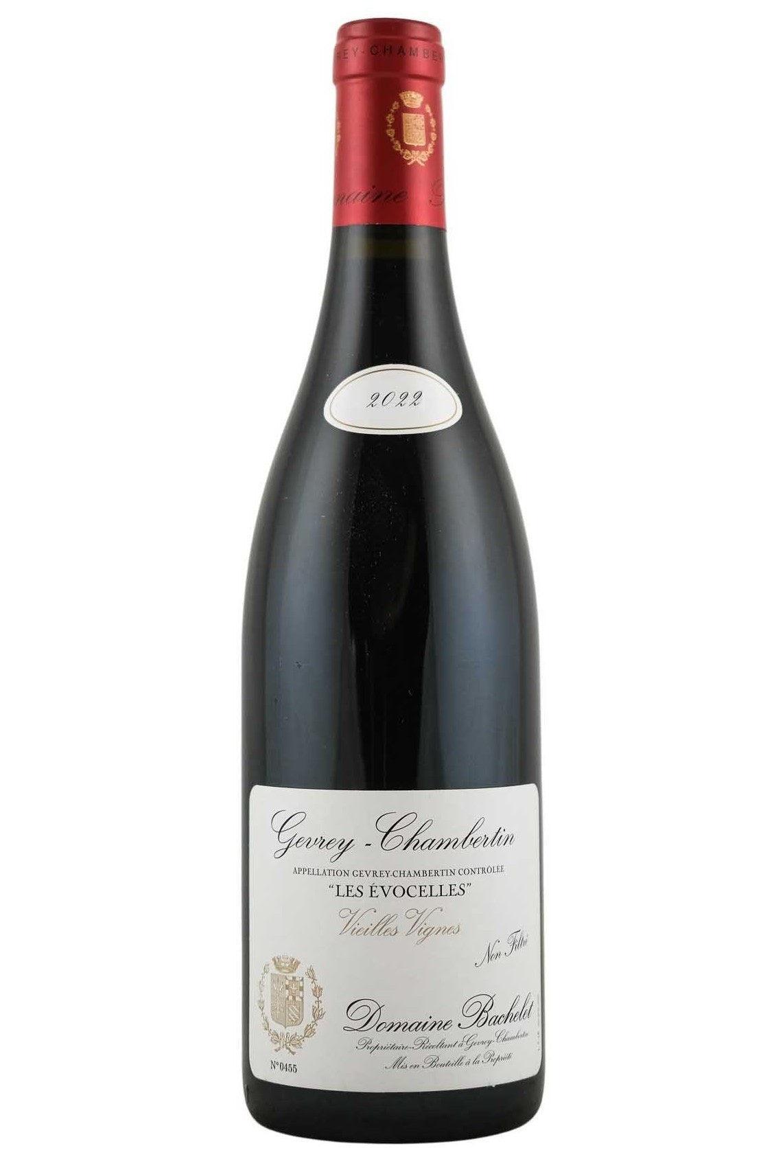 Bottle of Domaine Denis Bachelet Gevrey-Chambertin Les Evocelles 2022 [NET]-Red Wine-Flatiron SF
