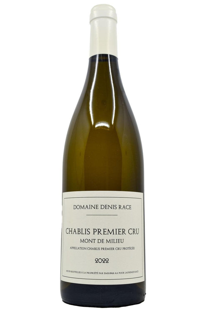 Bottle of Domaine Denis Race Chablis 1er Cru Mont de Milieu 2022-White Wine-Flatiron SF