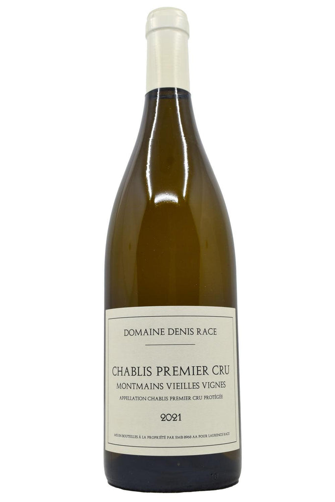 Bottle of Domaine Denis Race Chablis 1er Cru Montmains Vieilles Vignes 2021-White Wine-Flatiron SF