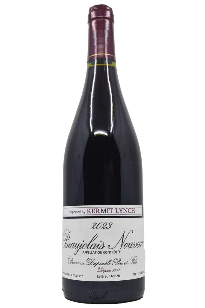 Bottle of Domaine Dupeuble Beaujolais Nouveau 2023-Red Wine-Flatiron SF