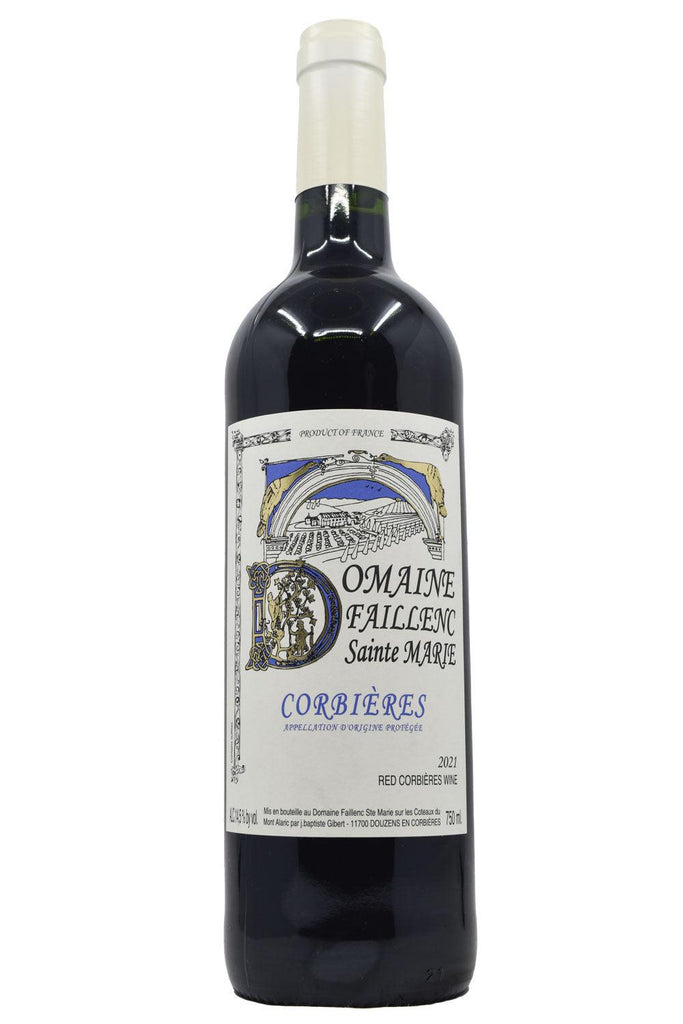 Bottle of Domaine Faillenc Sainte Marie Corbieres Rouge 2021-Red Wine-Flatiron SF