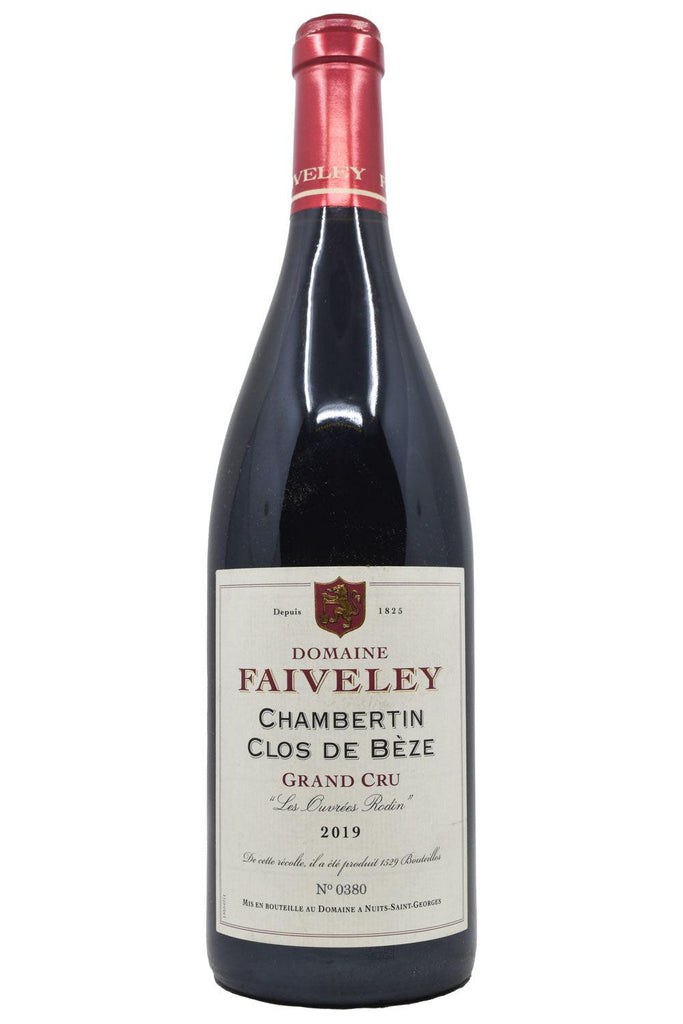 Bottle of Domaine Faiveley Chambertin-Clos de Beze Les Ouvrees Rodin Grand Cru 2019-Red Wine-Flatiron SF