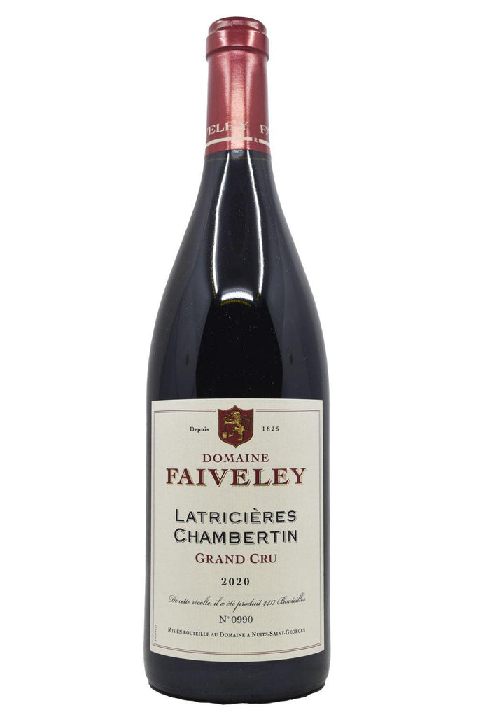 Bottle of Domaine Faiveley Latricieres-Chambertin Grand Cru 2020-Red Wine-Flatiron SF