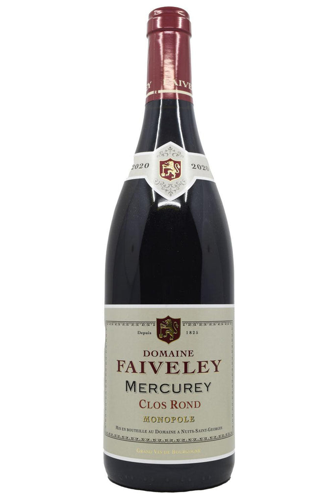 Bottle of Domaine Faiveley Mercurey Clos Rond Monopole 2020-Red Wine-Flatiron SF
