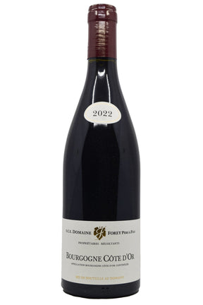 Bottle of Domaine Forey Pere et Fils Bourgogne Cote d'Or Rouge 2022-Red Wine-Flatiron SF