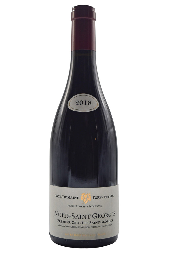 Bottle of Domaine Forey Pere et Fils Nuits-Saint-Georges 1er Cru Les Saint-Georges 2018-Red Wine-Flatiron SF