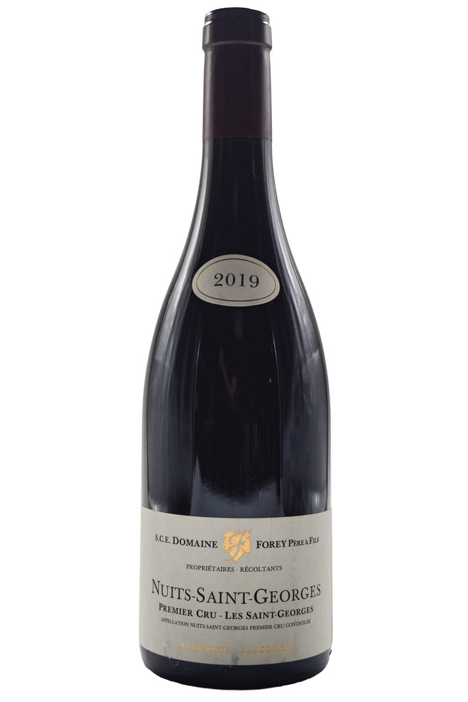 Bottle of Domaine Forey Pere et Fils Nuits-Saint-Georges 1er Cru Les Saint-Georges 2019-Red Wine-Flatiron SF
