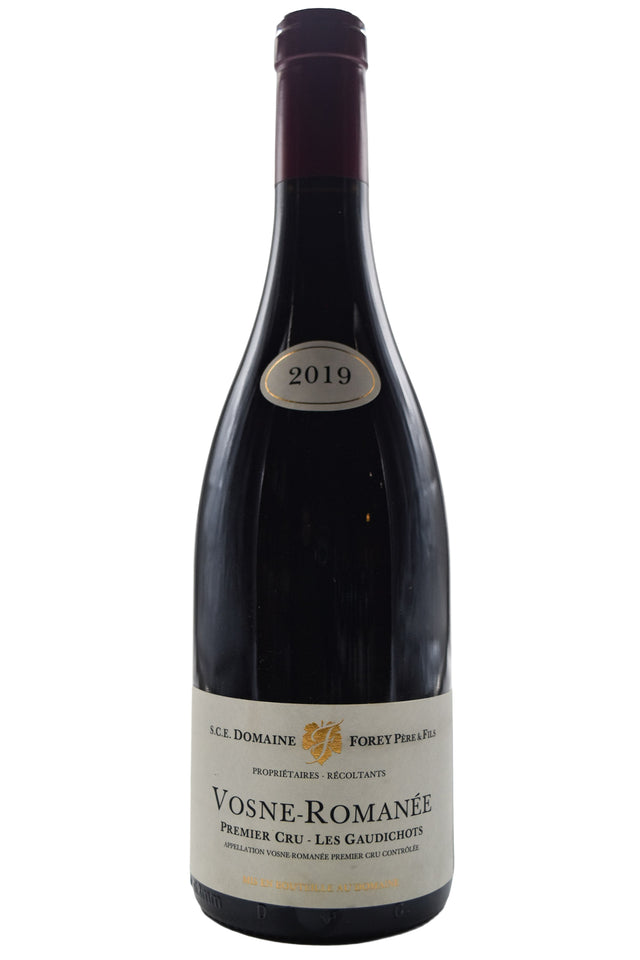 Bottle of Domaine Forey Pere et Fils Vosne Romanee 1er Cru Les Gaudichots 2019 [NET]-Red Wine-Flatiron SF