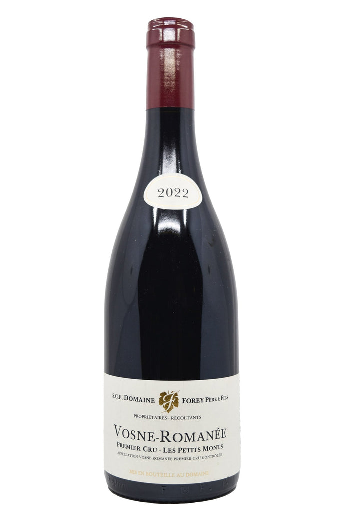 Bottle of Domaine Forey Pere et Fils Vosne-Romanee 1er Cru Les Petits Monts 2022-Red Wine-Flatiron SF