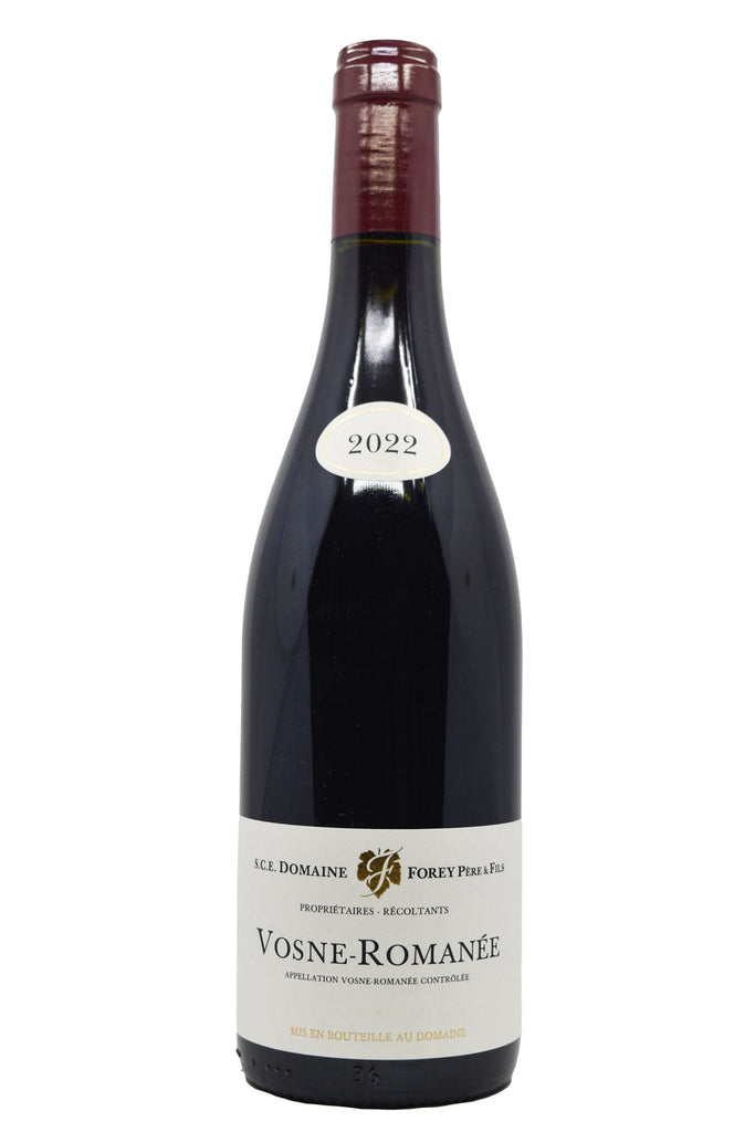 Bottle of Domaine Forey Pere et Fils Vosne-Romanee 2022-Red Wine-Flatiron SF