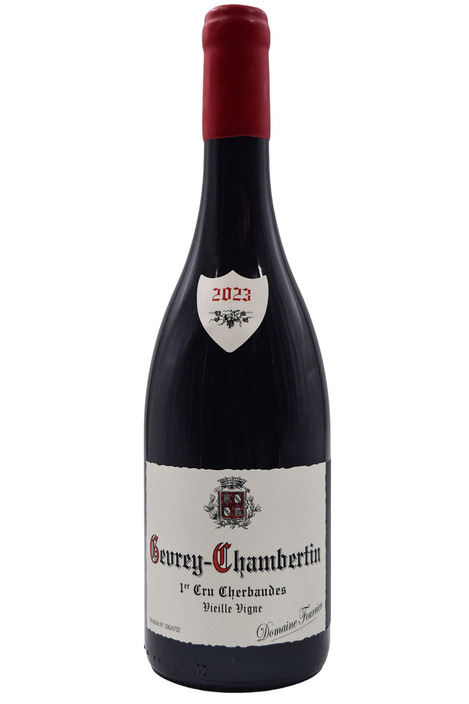Bottle of Domaine Fourrier Gevrey-Chambertin 1er Cru Cherbaudes 2023-Red Wine-Flatiron SF