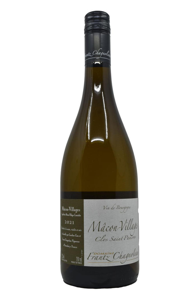 Bottle of Domaine Frantz Chagnoleau Macon-Villages Clos Saint-Pancras 2021-White Wine-Flatiron SF