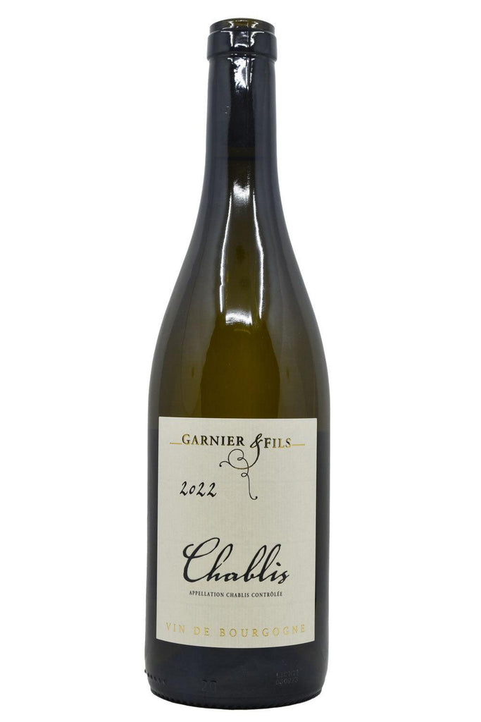 Bottle of Domaine Garnier et Fils Chablis 2022-White Wine-Flatiron SF