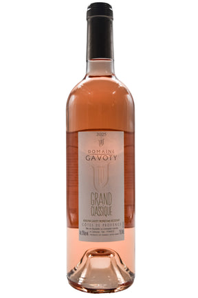 Bottle of Domaine Gavoty Cotes de Provence Grand Classique Rose 2025-Rosé Wine-Flatiron SF